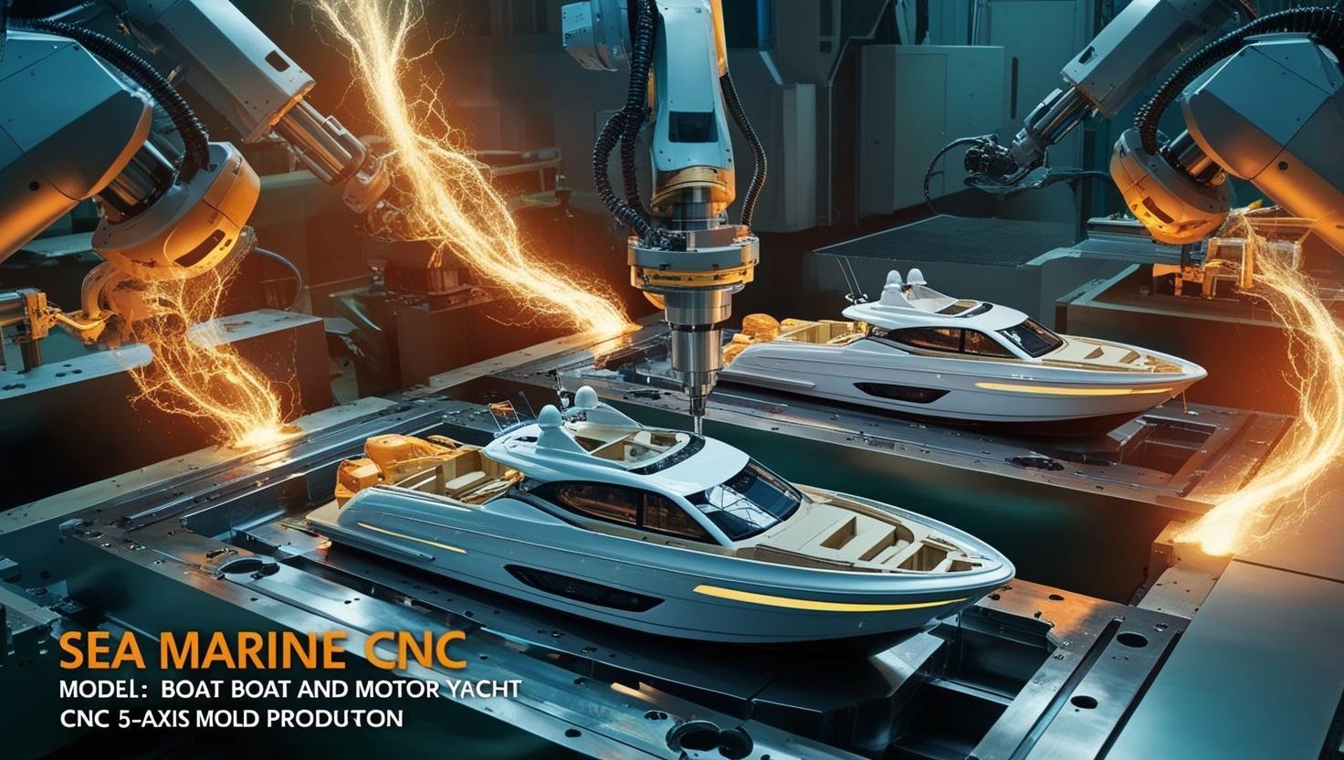 Sea Marine Sailboat and Motor Yacht Mold Model